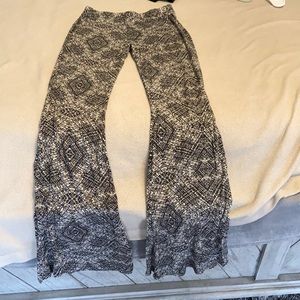 Boho inspired flare pants